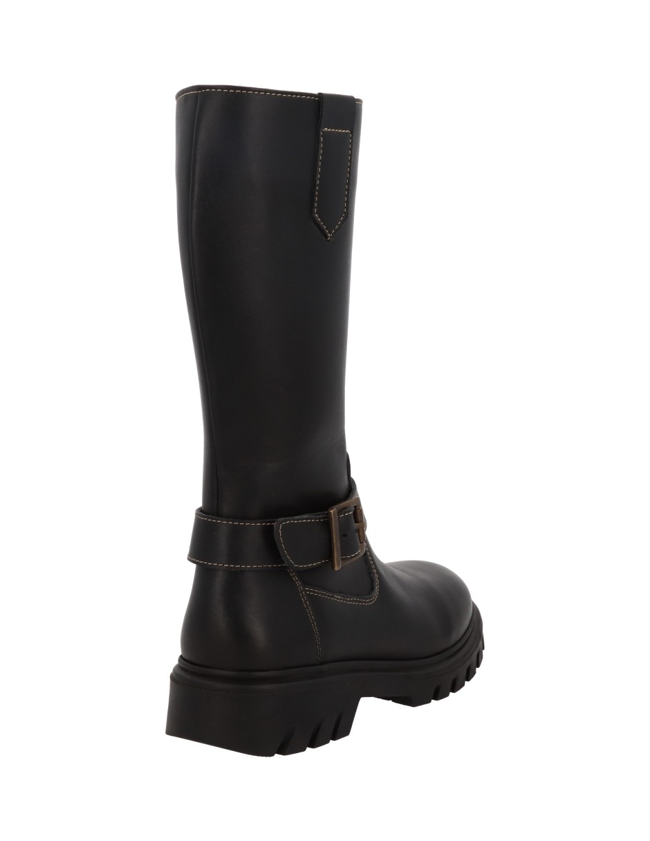 Bota de piel Scott para niña