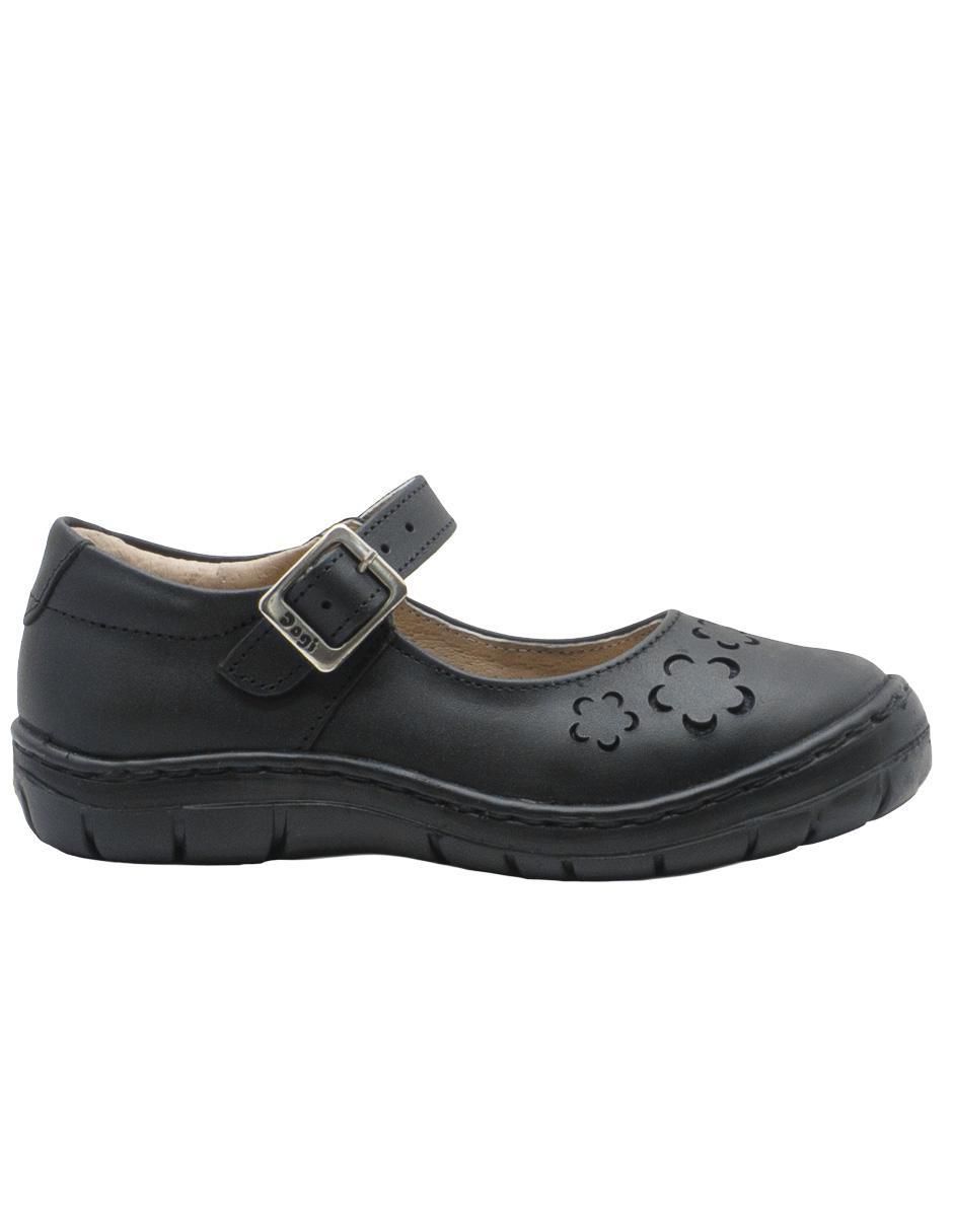 Zapato Back To School de piel para niña 3