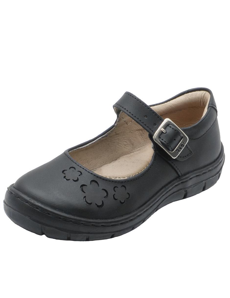 Zapato Back To School de piel para niña 4