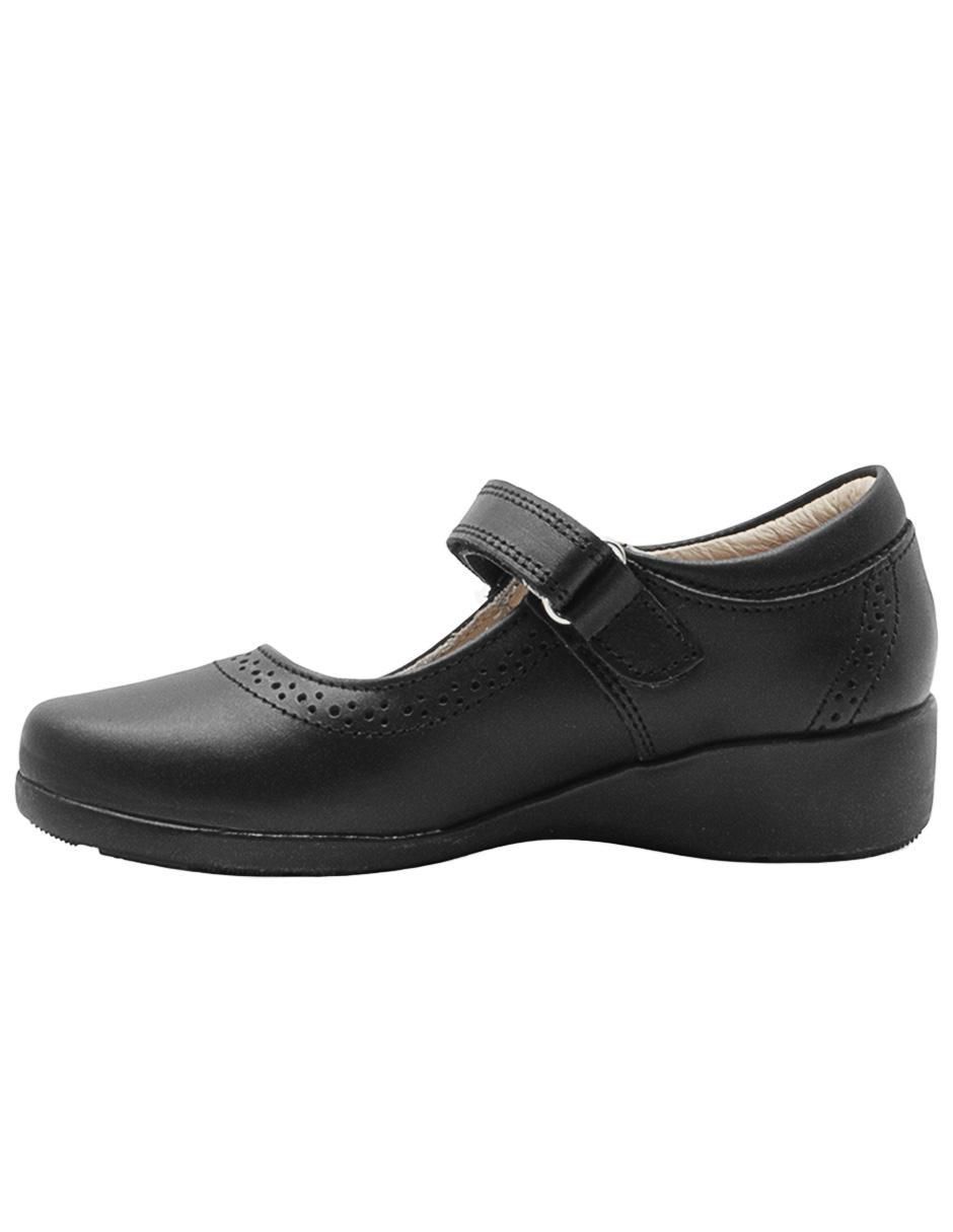 Zapato Back To School de piel para niña 2