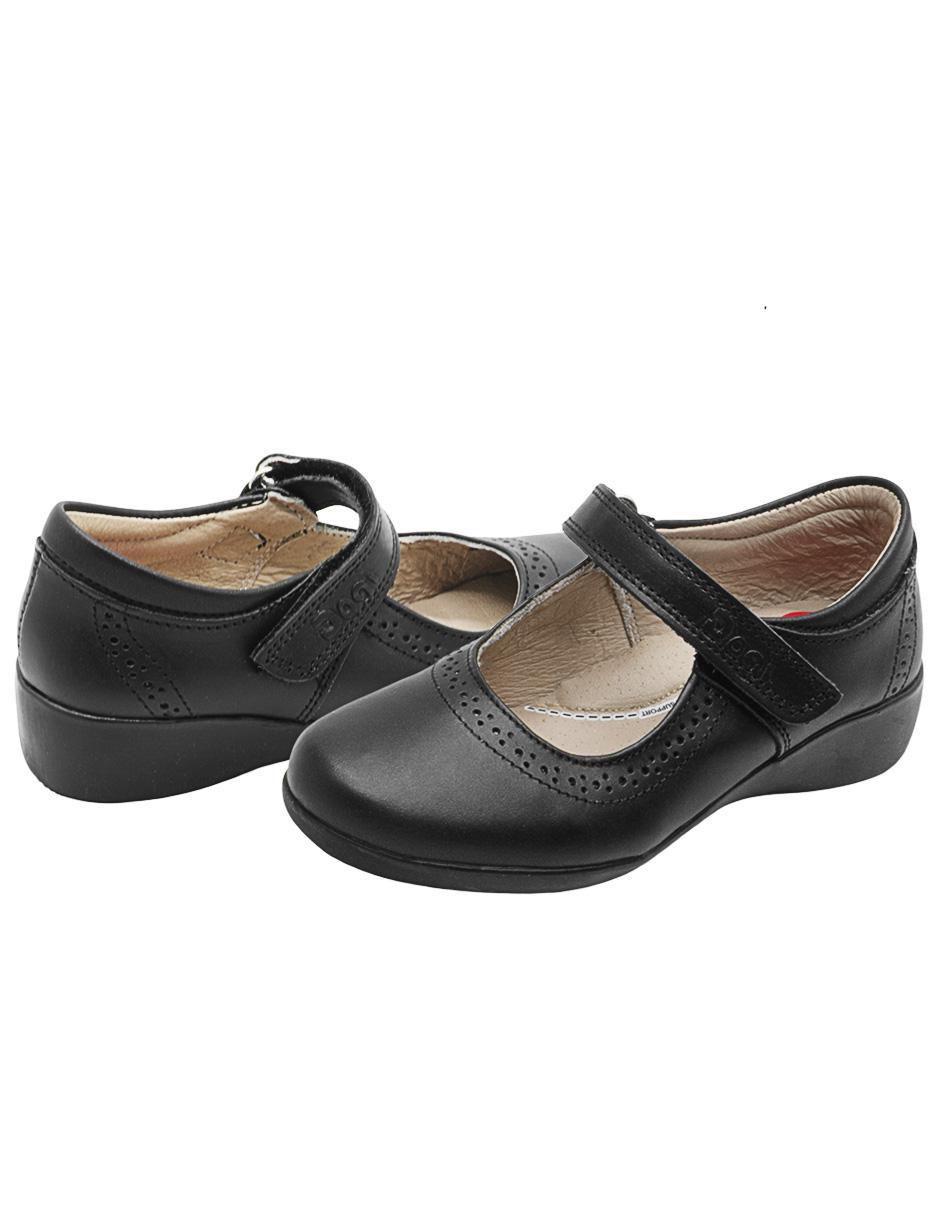 Zapato Back To School de piel para niña 5