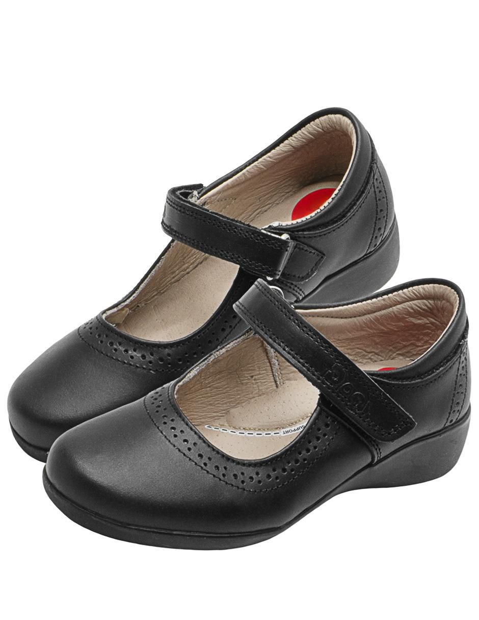 Zapato Back To School de piel para niña 6