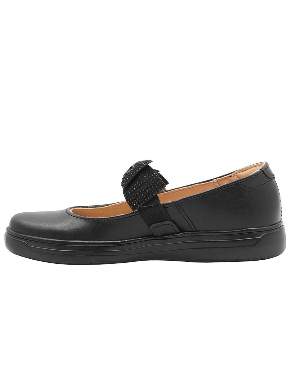 Zapato Back To School de piel para niña 2