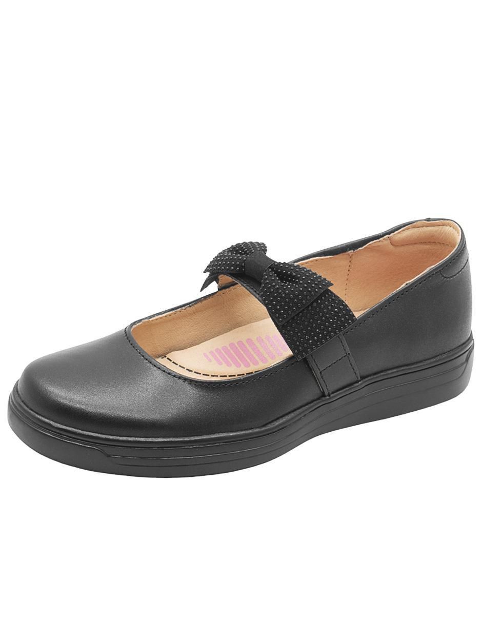 Zapato Back To School de piel para niña 4