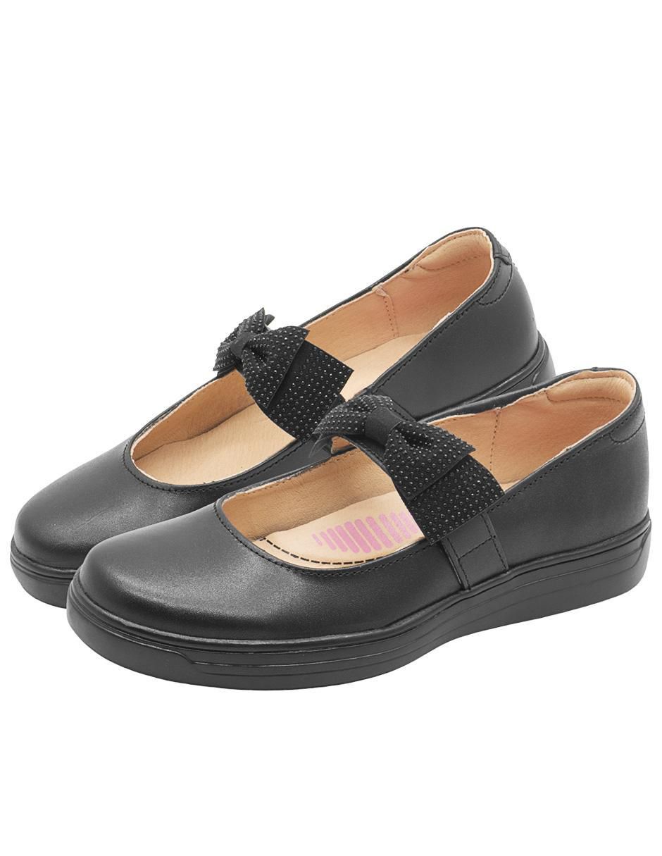 Zapato Back To School de piel para niña 6