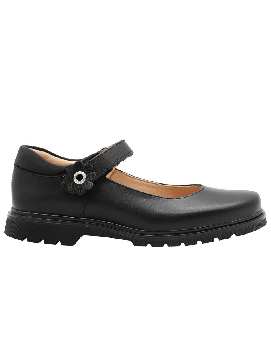 Zapato Back To School de piel para niña 3
