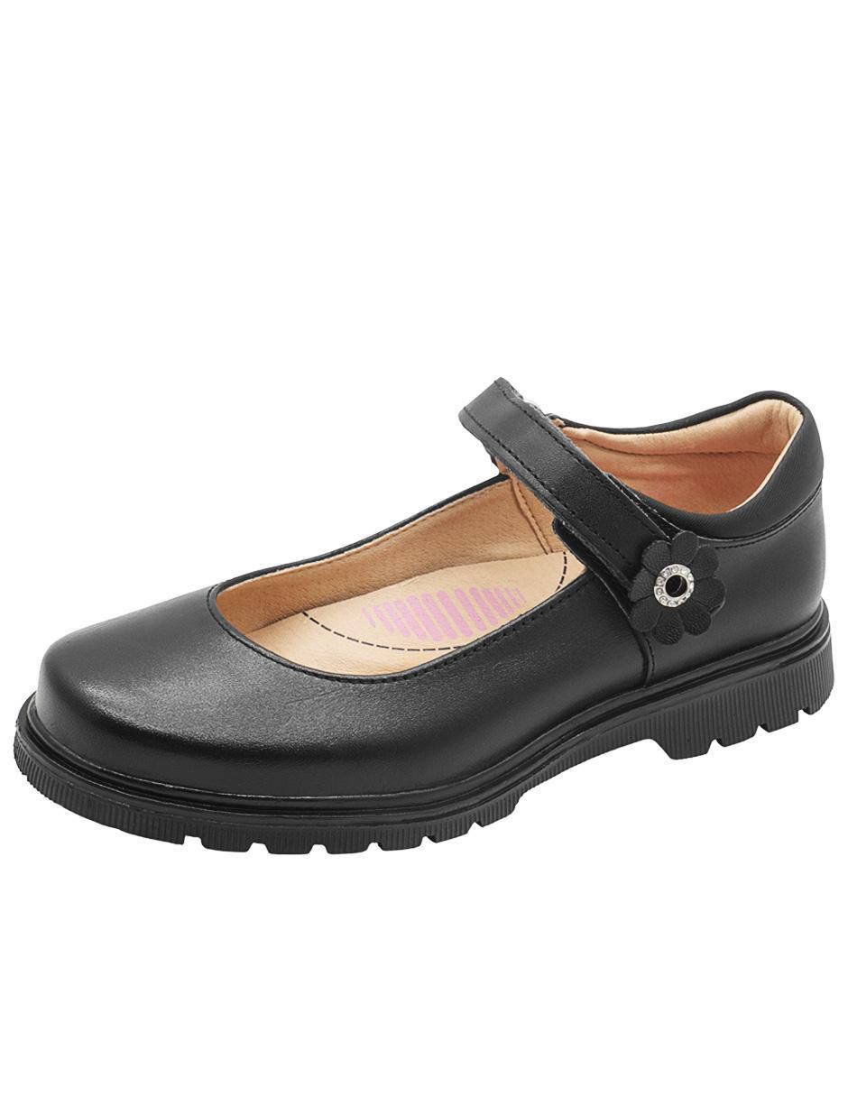 Zapato Back To School de piel para niña 4