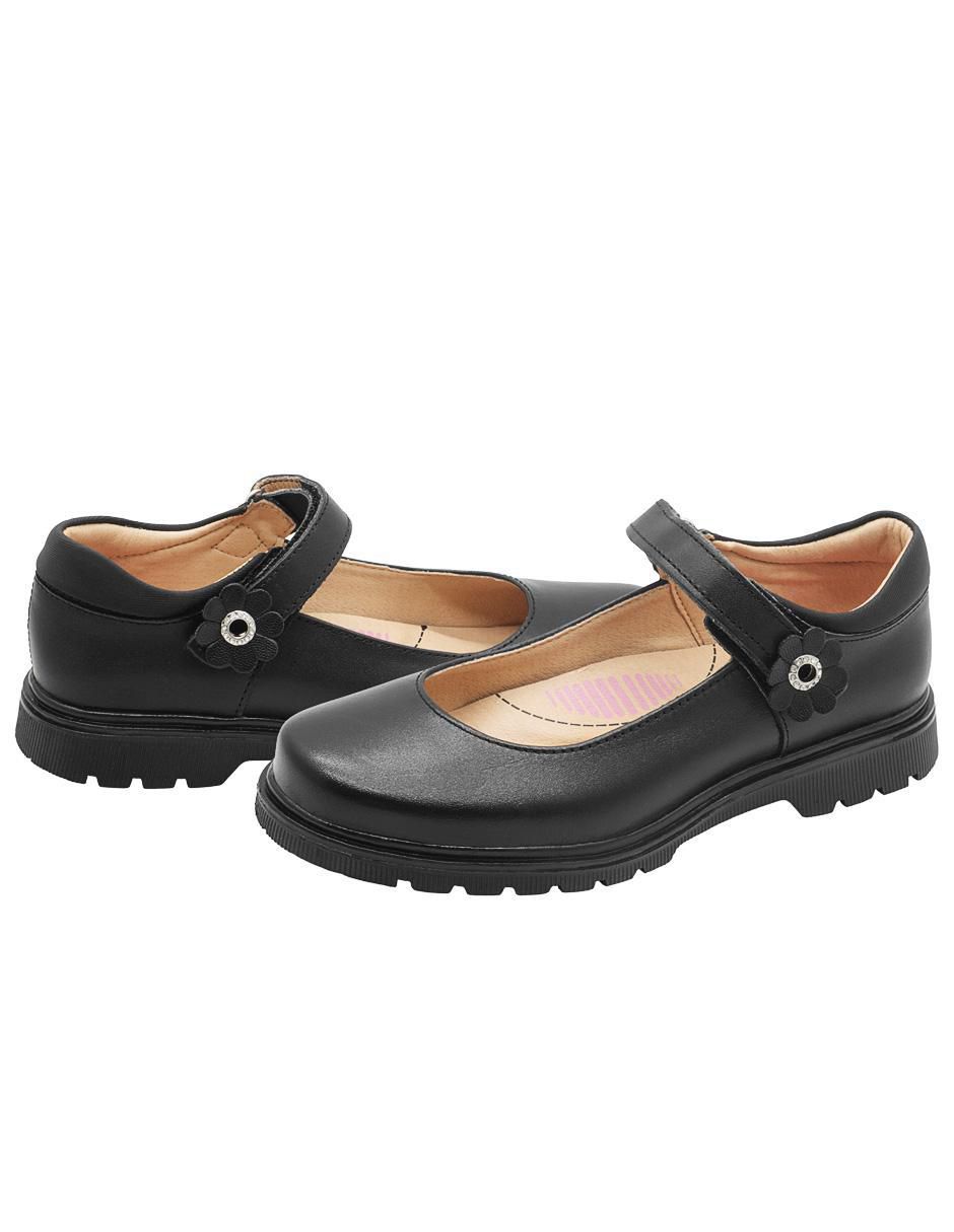 Zapato Back To School de piel para niña 5