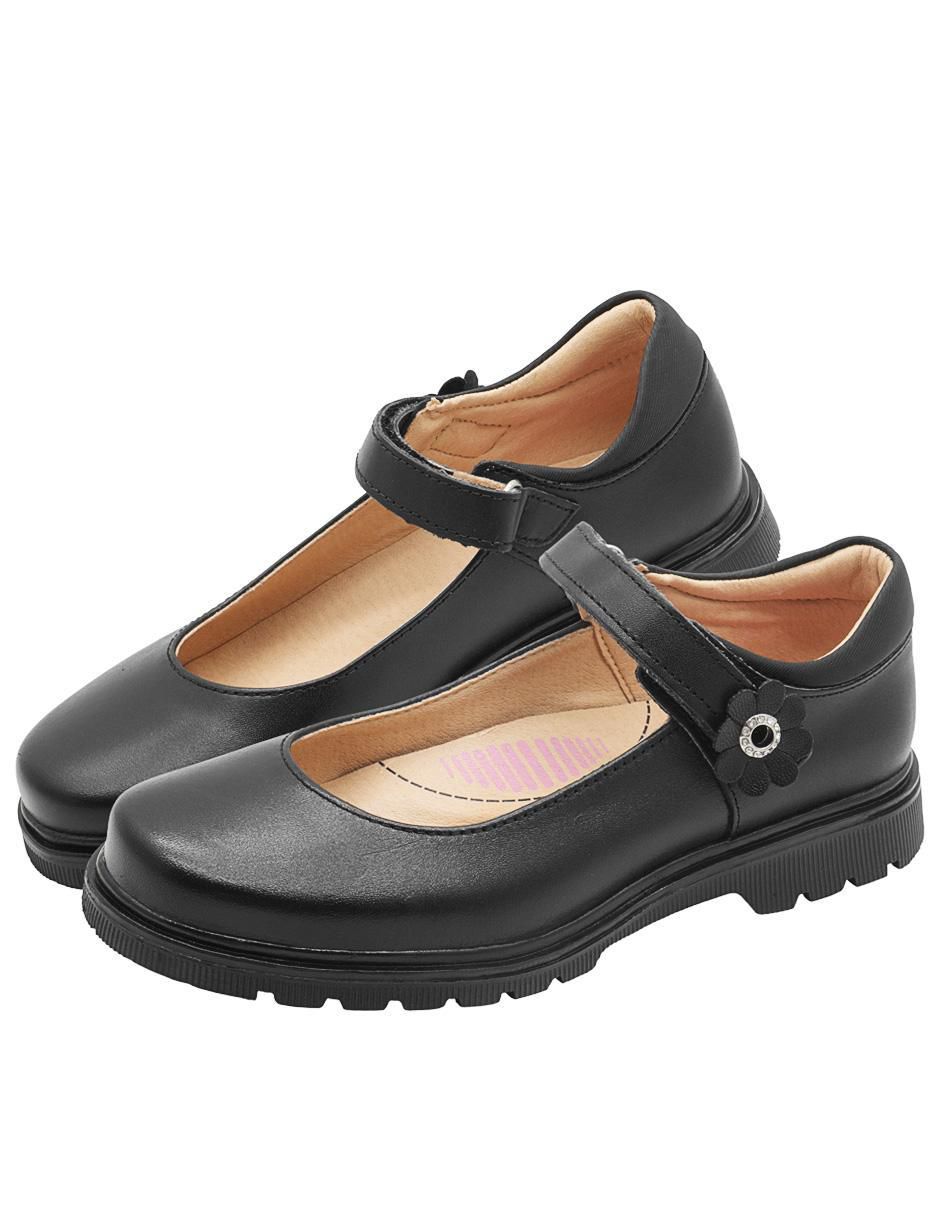 Zapato Back To School de piel para niña 6