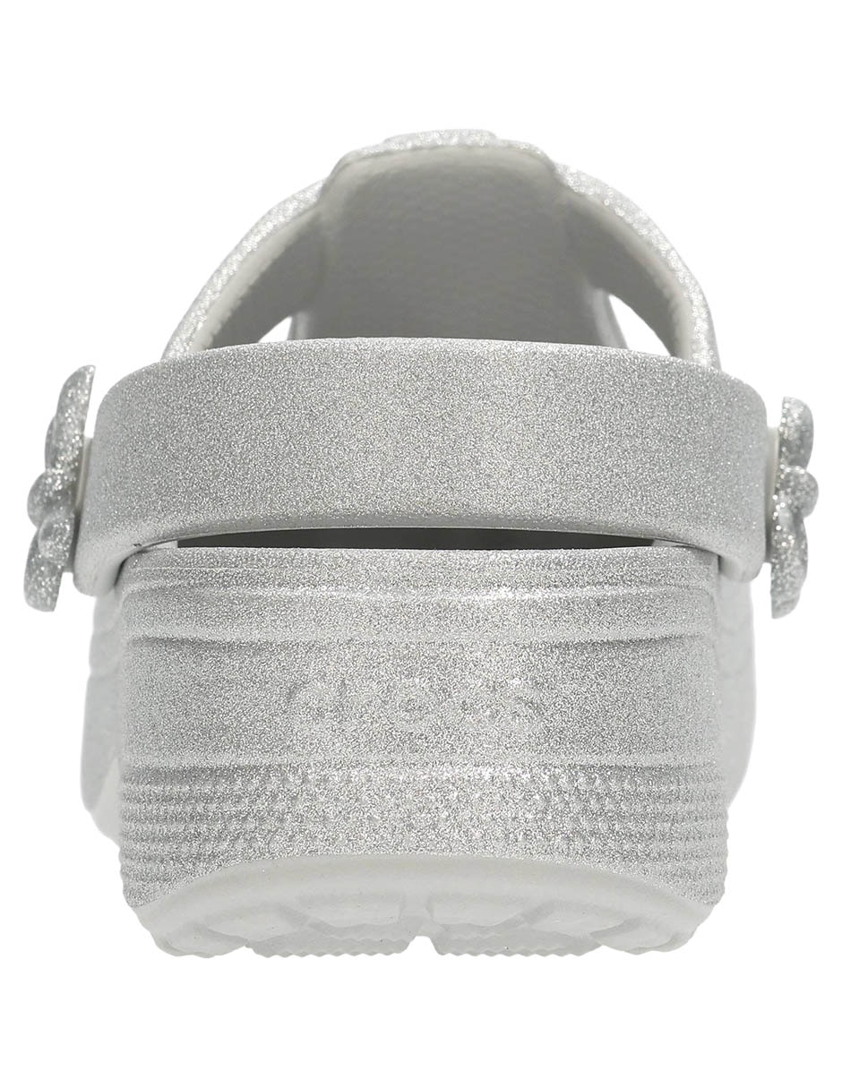 Sandalia Classic Mary Jane Bow Glitter para niña 3