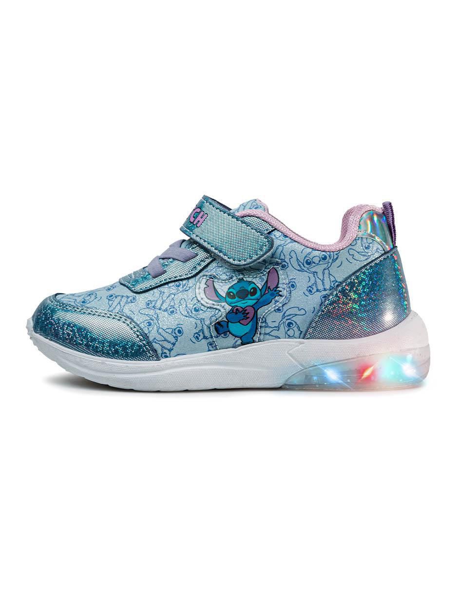 Tenis luz led para niña Stich Tenis luz led para niña Stich