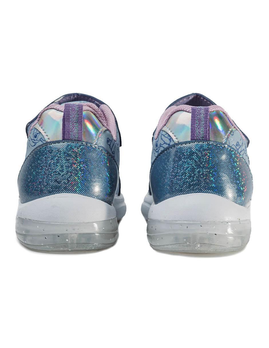 Tenis luz led para niña Stich 3