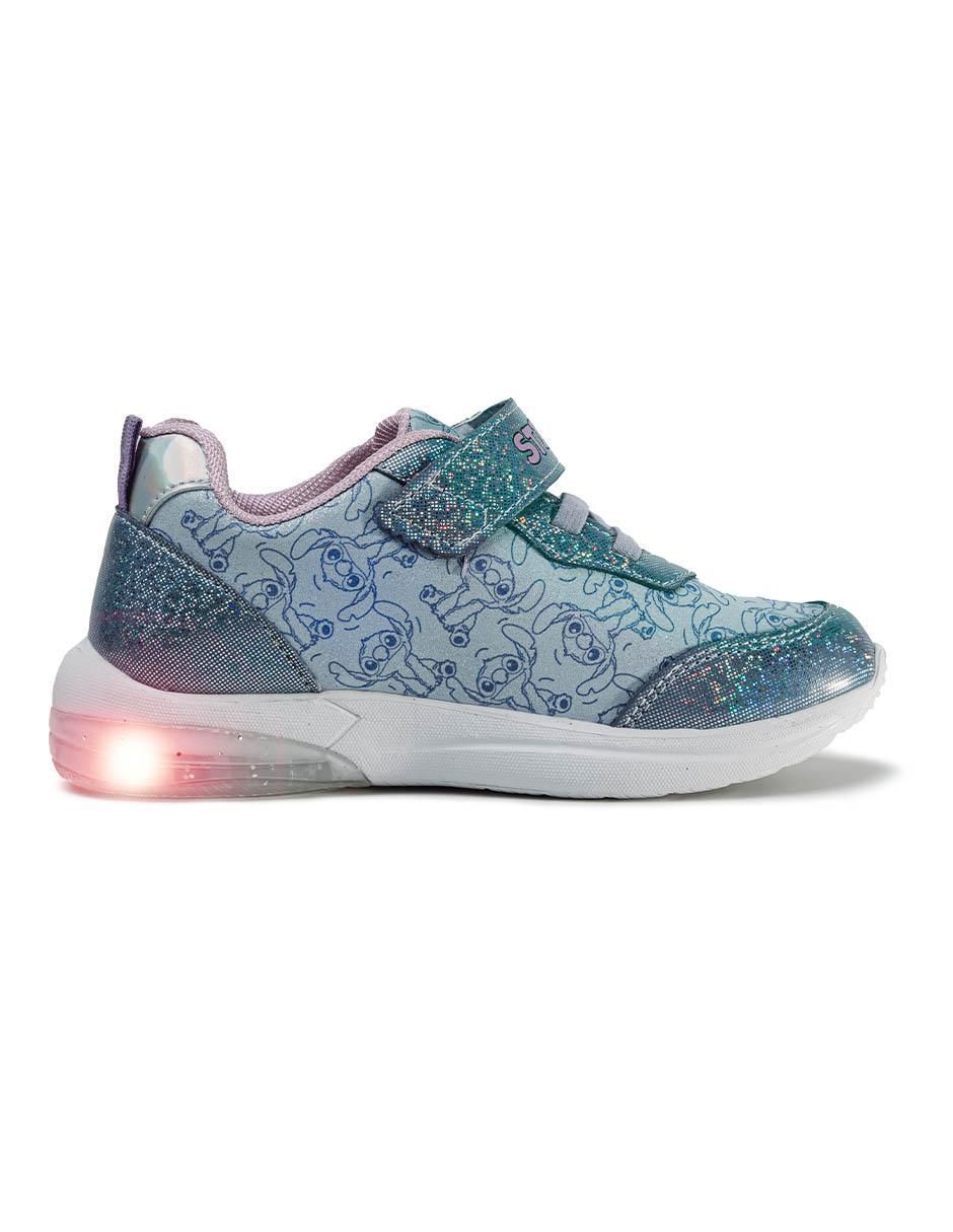 Tenis luz led para niña Stich 4
