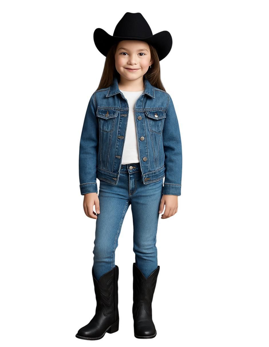 Bota cowboy para niña 11