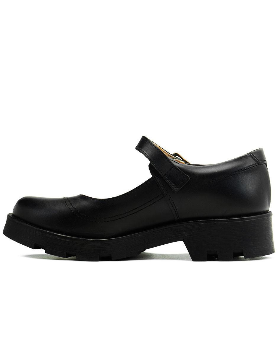 Zapato Mary Jane Back To School de piel para niña 3