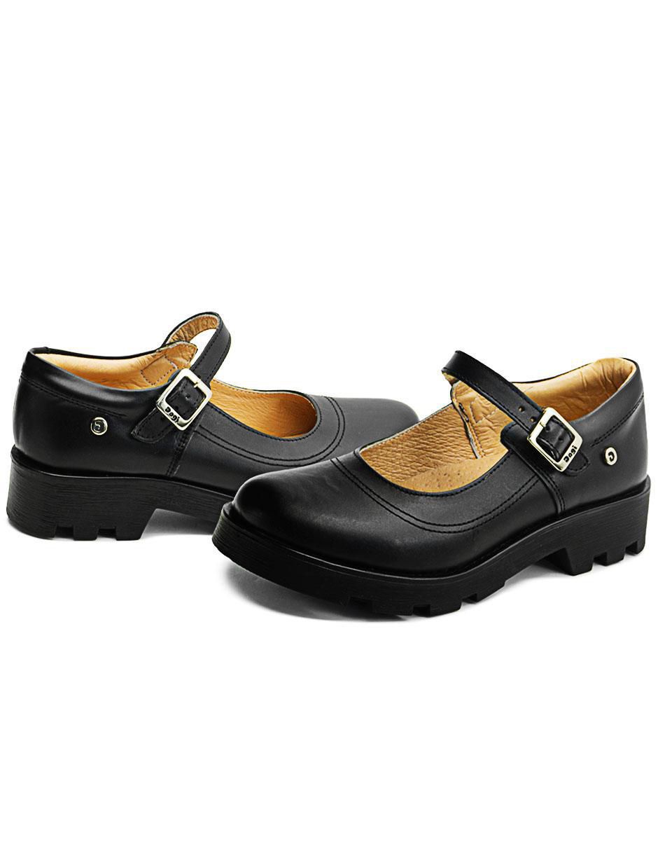 Zapato Mary Jane Back To School de piel para niña 4