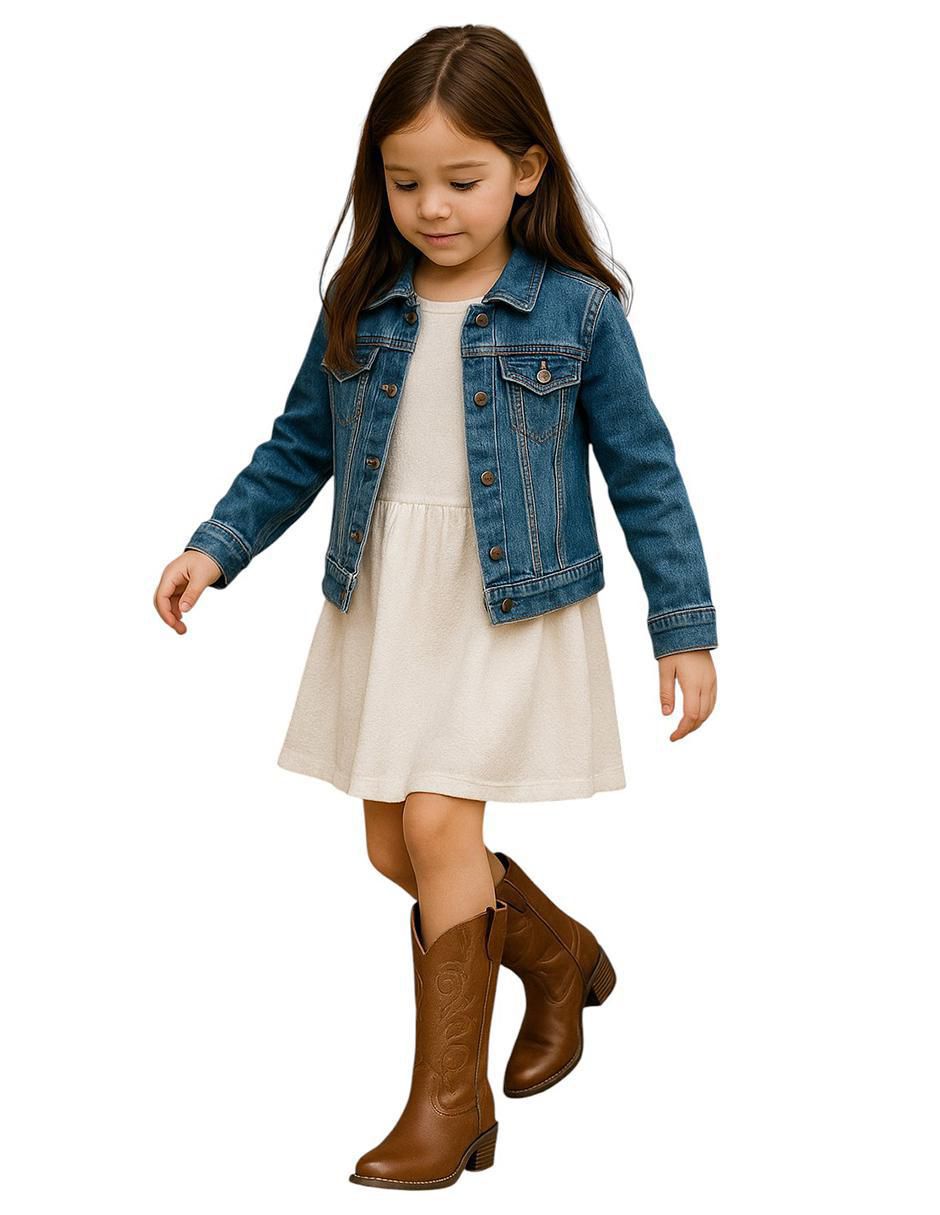 Bota cowboy para niña 8