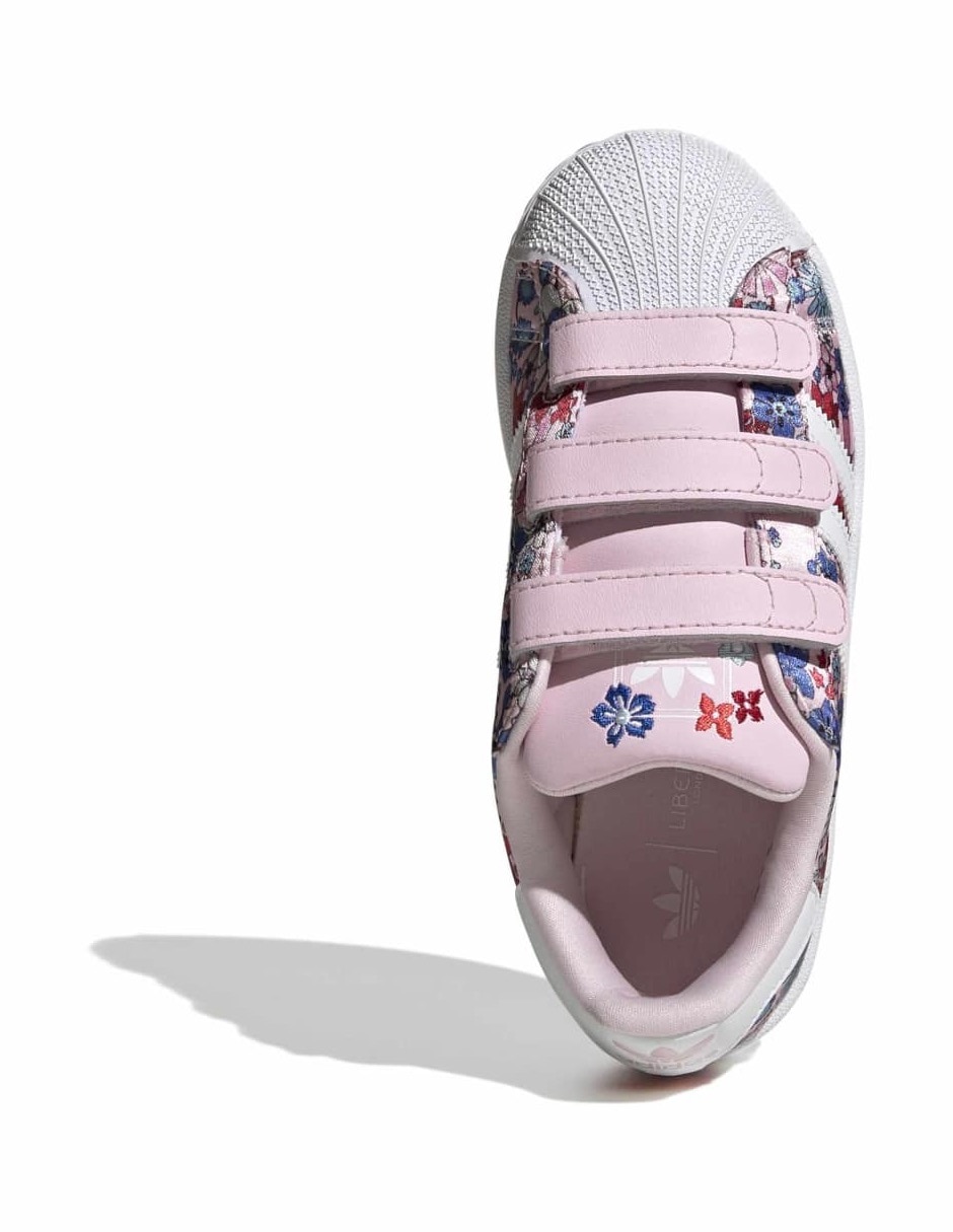 Tenis para niña Superstar 2