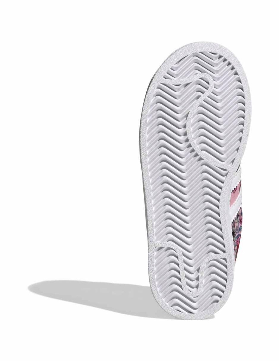 Tenis para niña Superstar 3