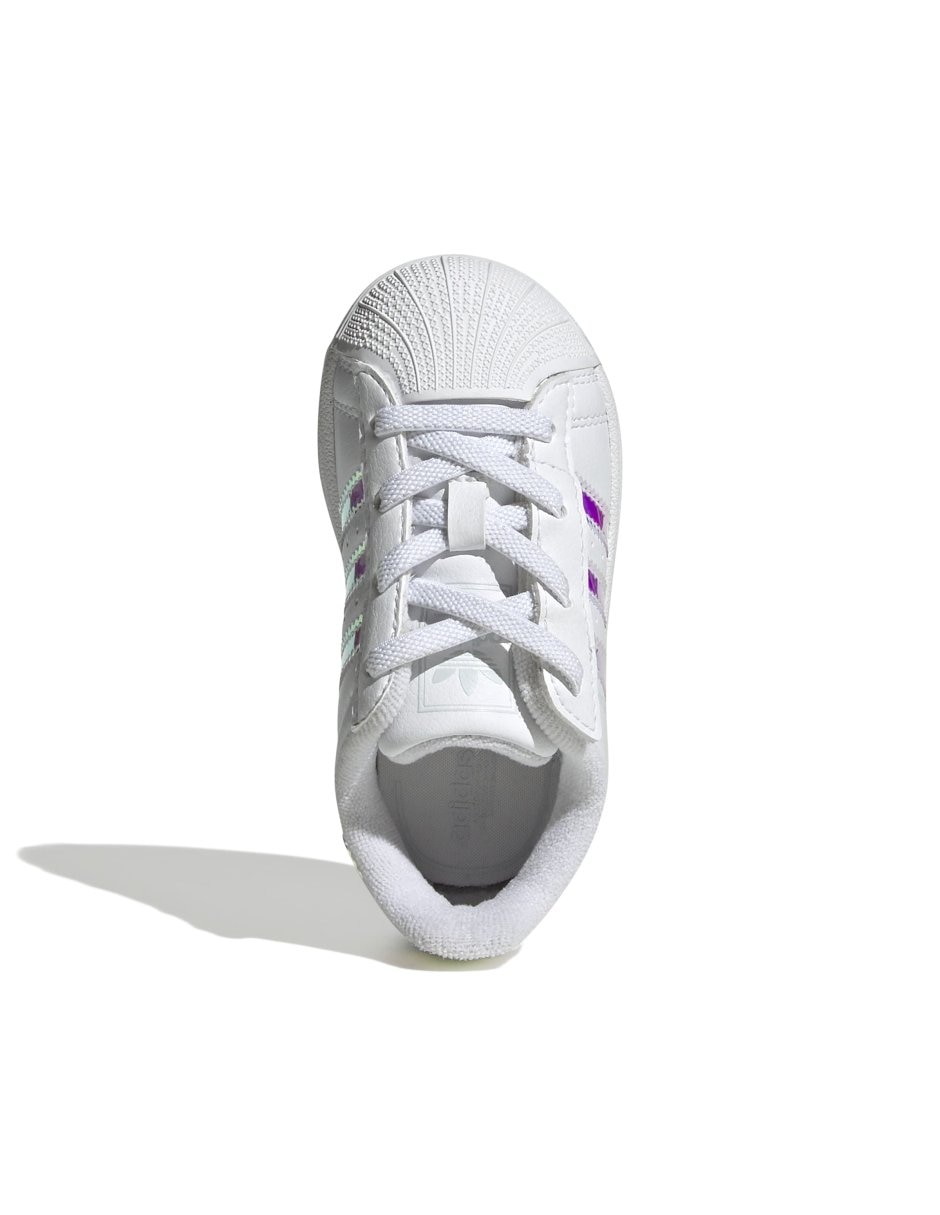Tenis para niña Superstar 3