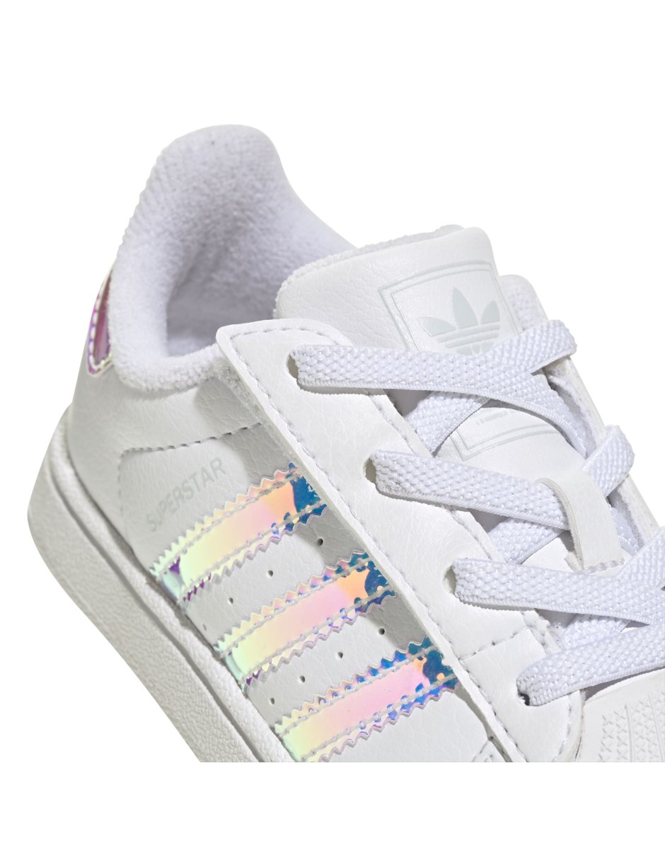 Tenis para niña Superstar 9