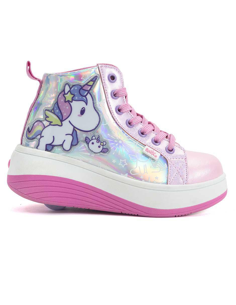Tenis con ruedas para niña Magic Fireworks Unicornio 2