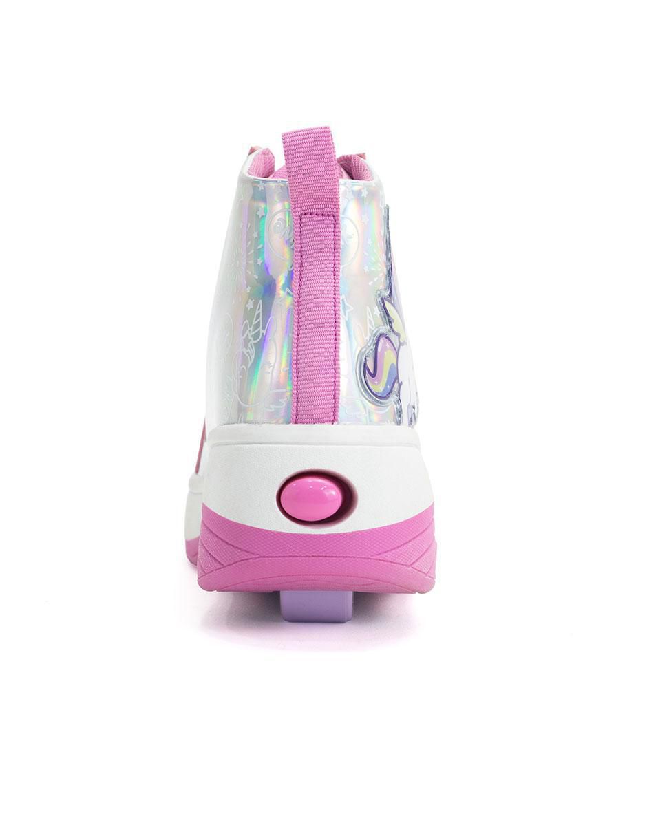 Tenis con ruedas para niña Magic Fireworks Unicornio 3