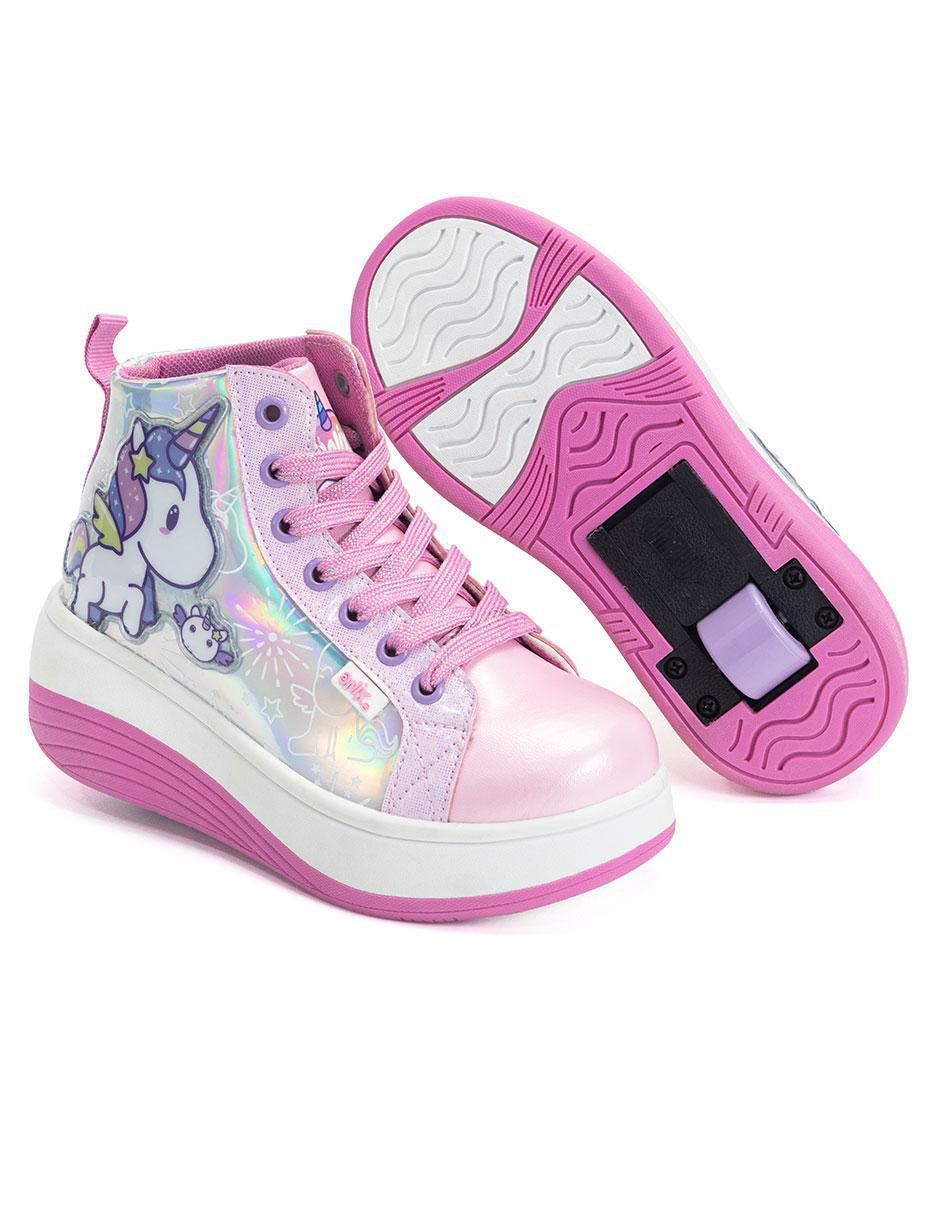 Tenis con ruedas para niña Magic Fireworks Unicornio 9