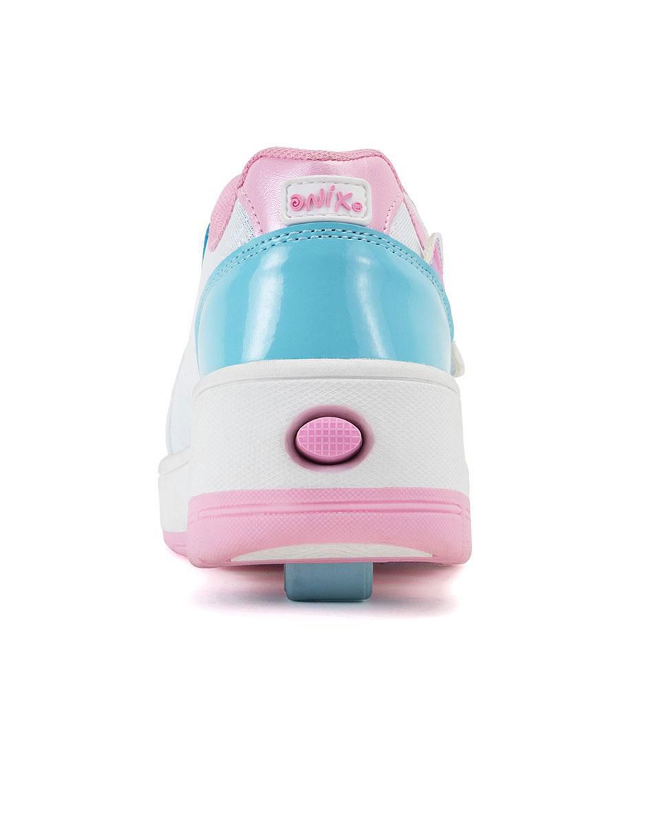 Tenis con ruedas para niña Onix Fun Doodles Multicolor 3