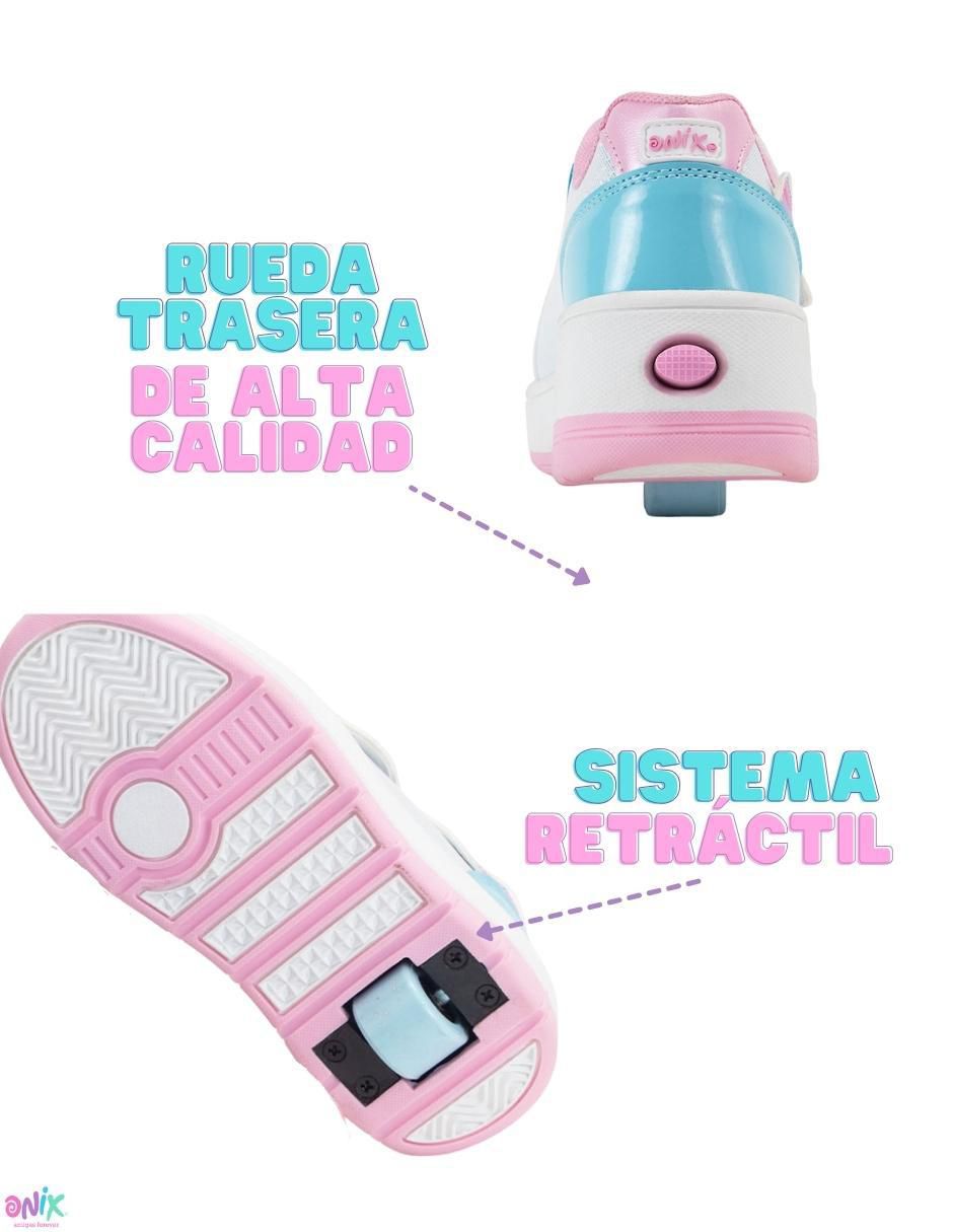 Tenis con ruedas para niña Onix Fun Doodles Multicolor 5