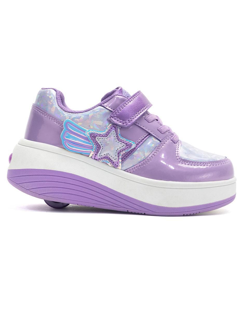 Tenis con ruedas para niña Shooting Star Speed 2