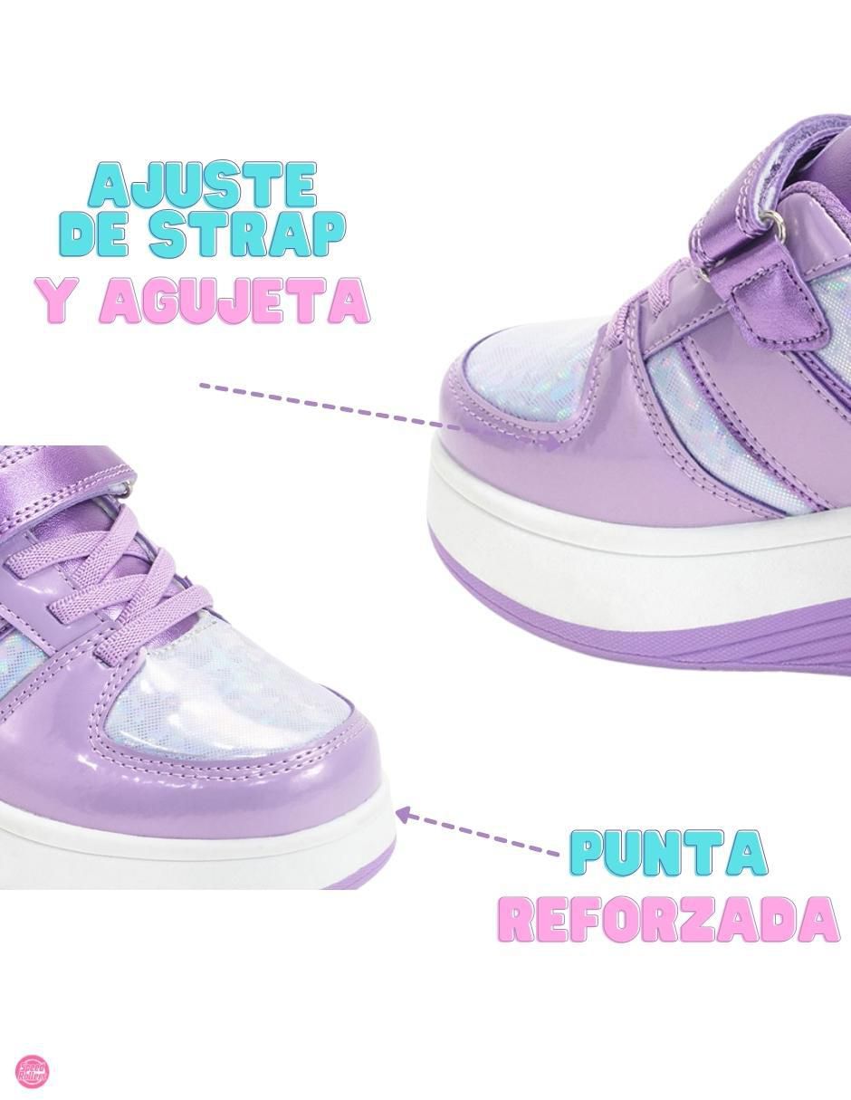 Tenis con ruedas para niña Shooting Star Speed 6