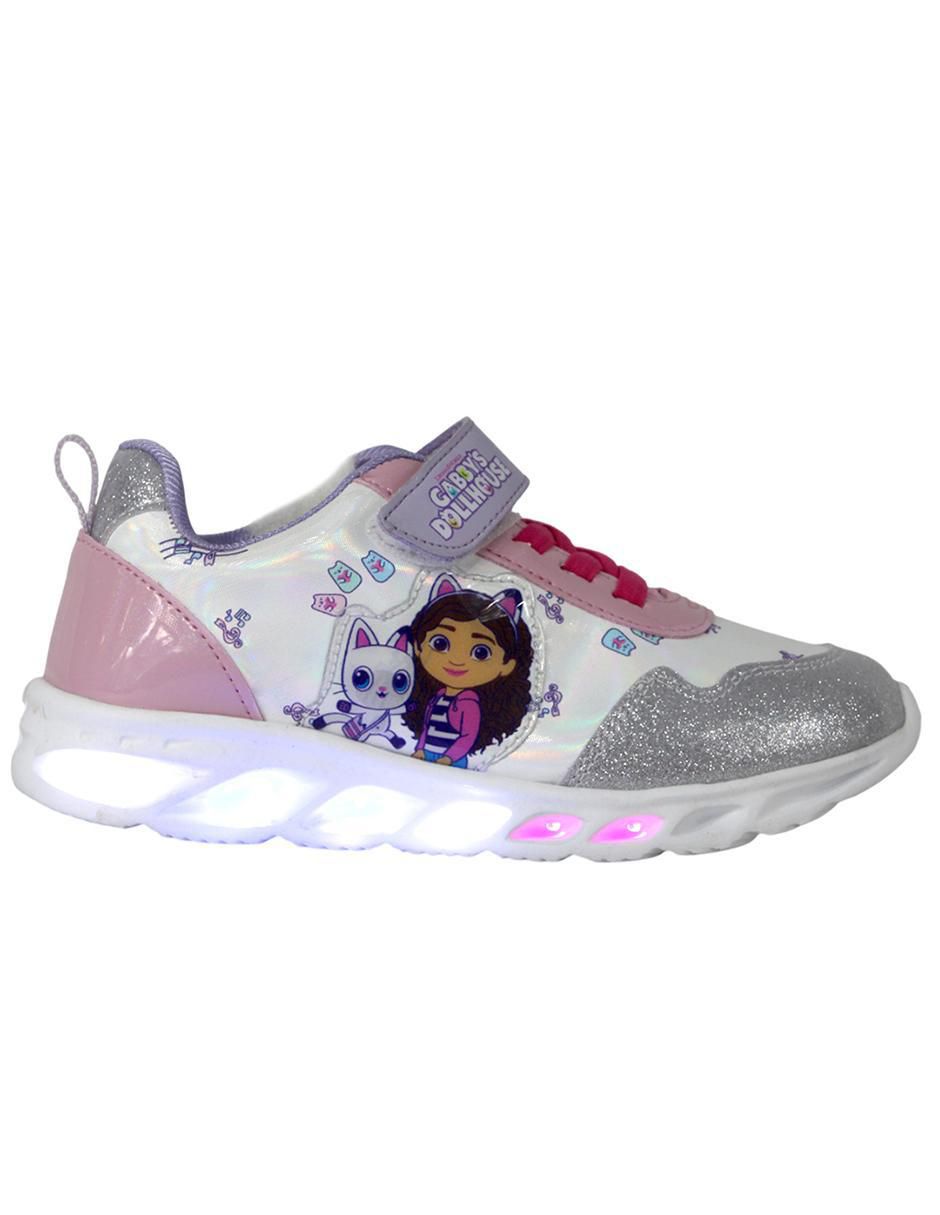 Tenis luz led para niña Gabby'S Dollhouse Tenis luz led para niña Gabby'S Dollhouse