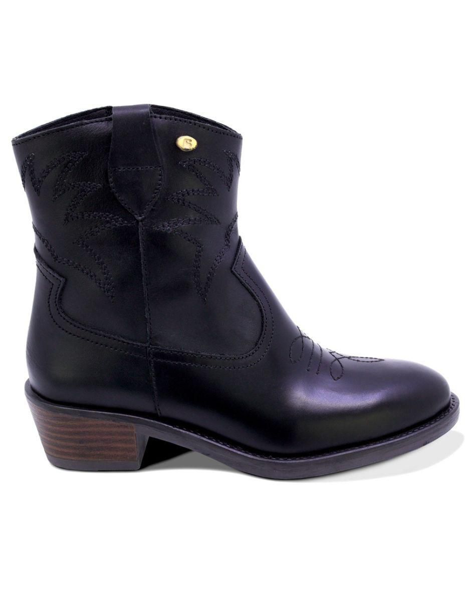 Bota de piel para niña Bota de piel para niña