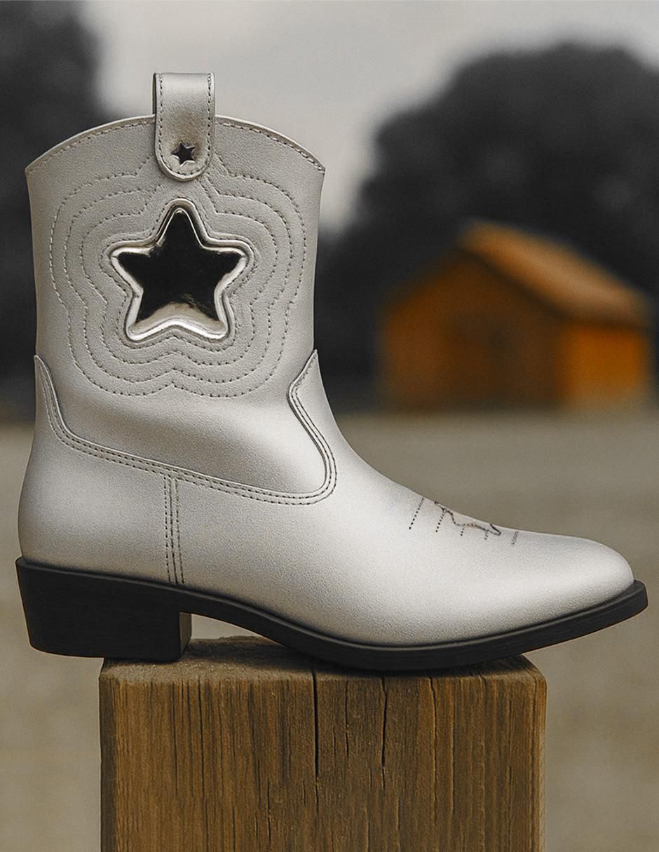 Bota cowboy trendy para niña 7