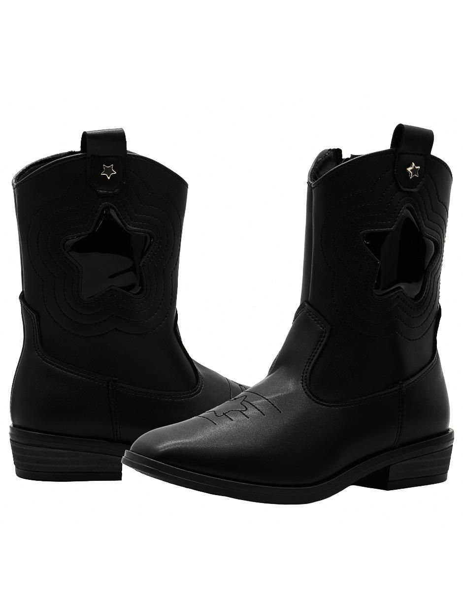 Bota "de piel"(si aplica) karsten cowboy trendy no aplica "para" niña