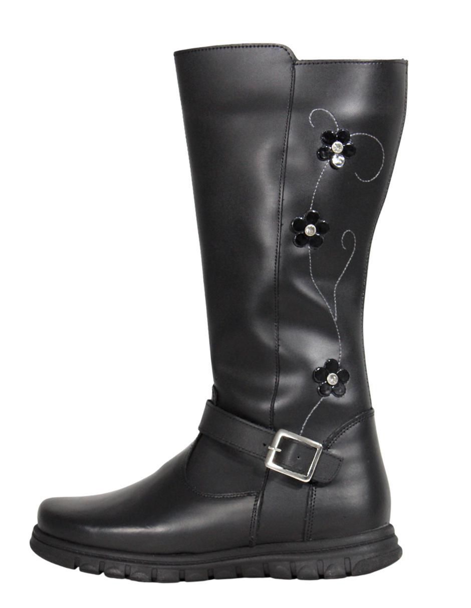 Bota de piel para niña 8