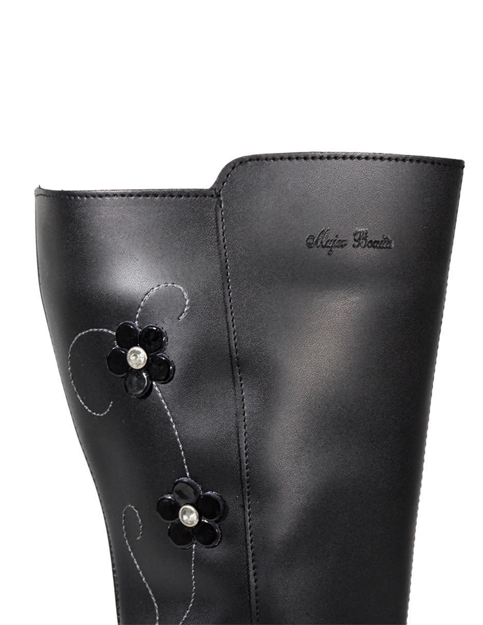 Bota de piel para niña 10