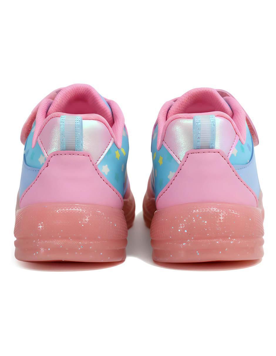 Tenis luz led para niña 4