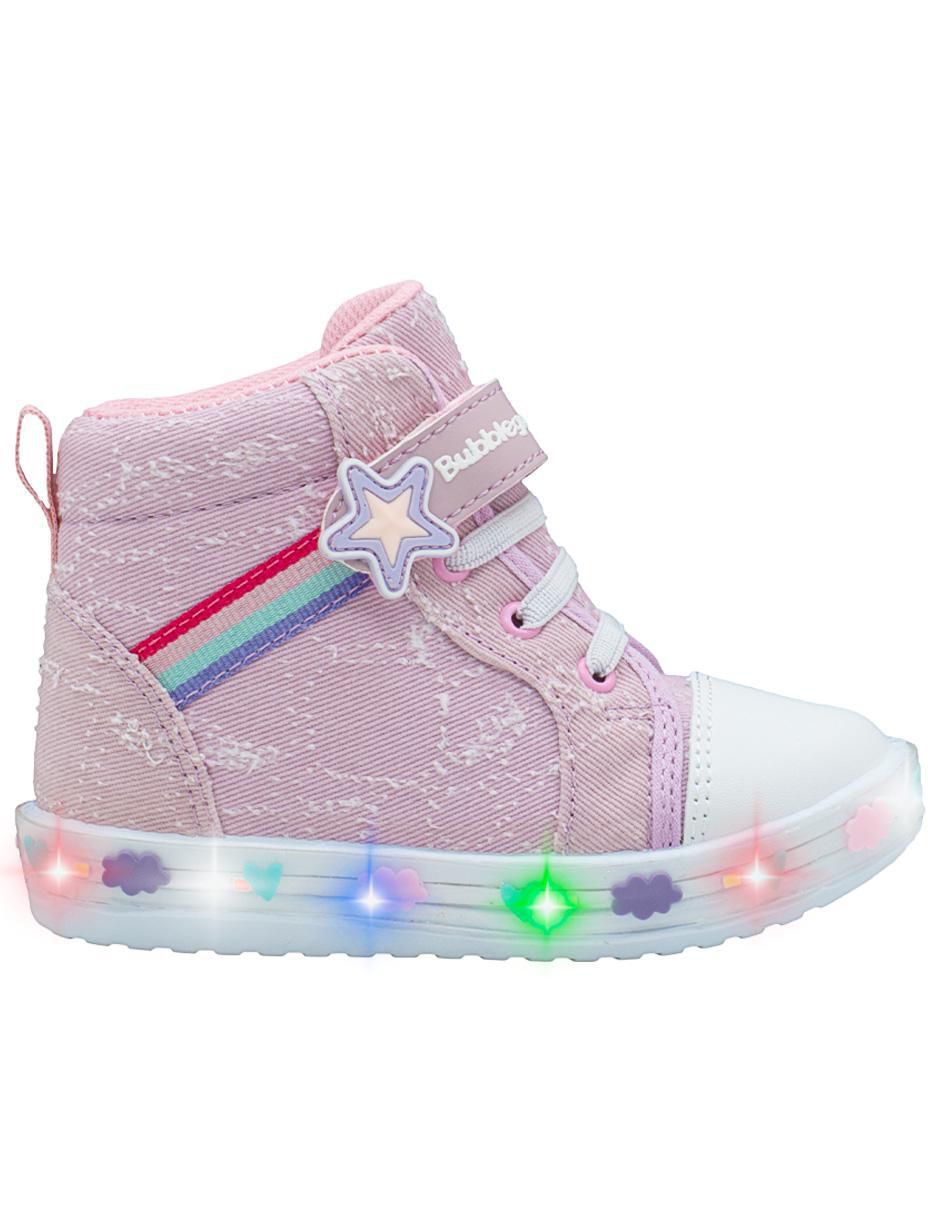 Tenis luz led para niña Soft Step 5