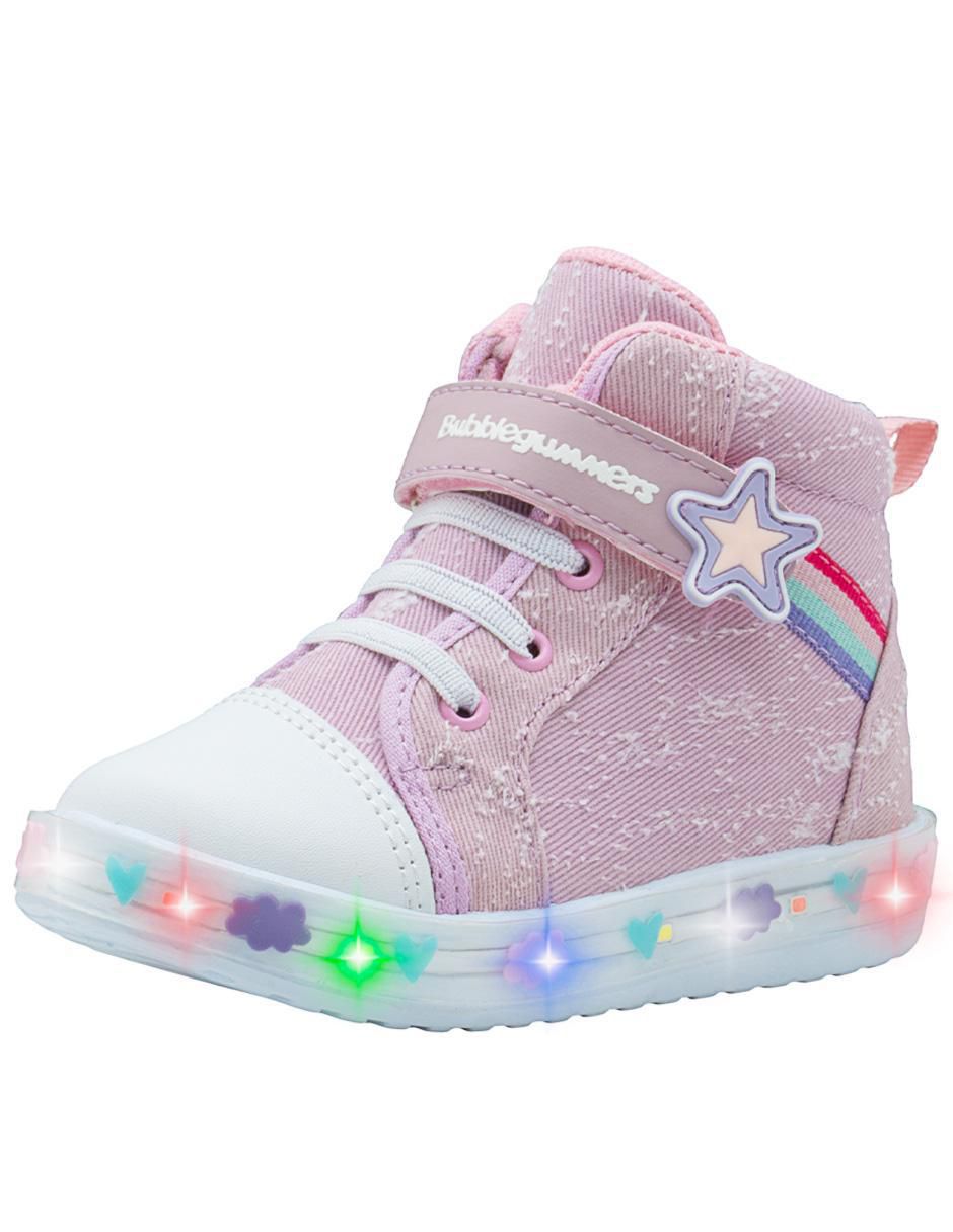 Tenis luz led para niña Soft Step 6