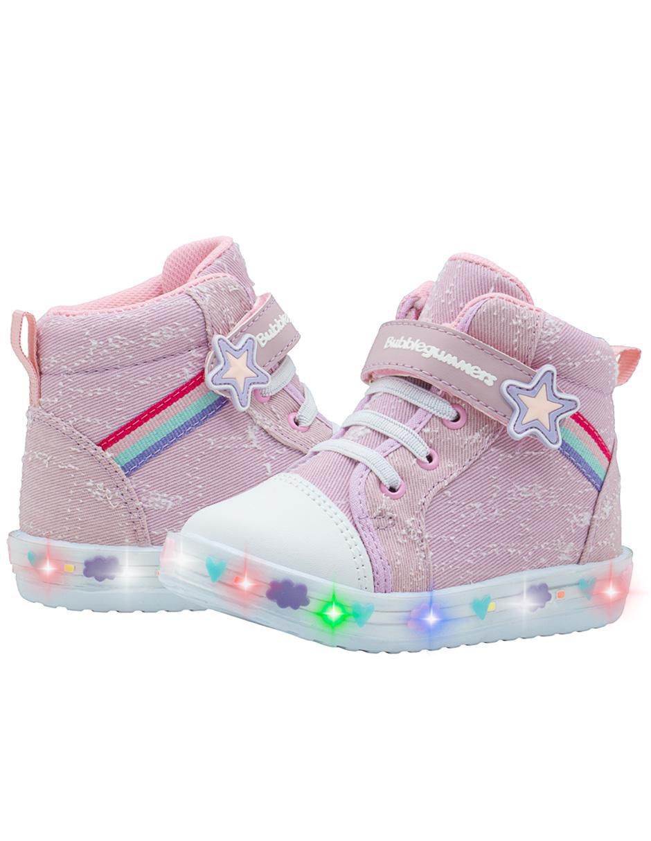 Tenis luz led para niña Soft Step 7