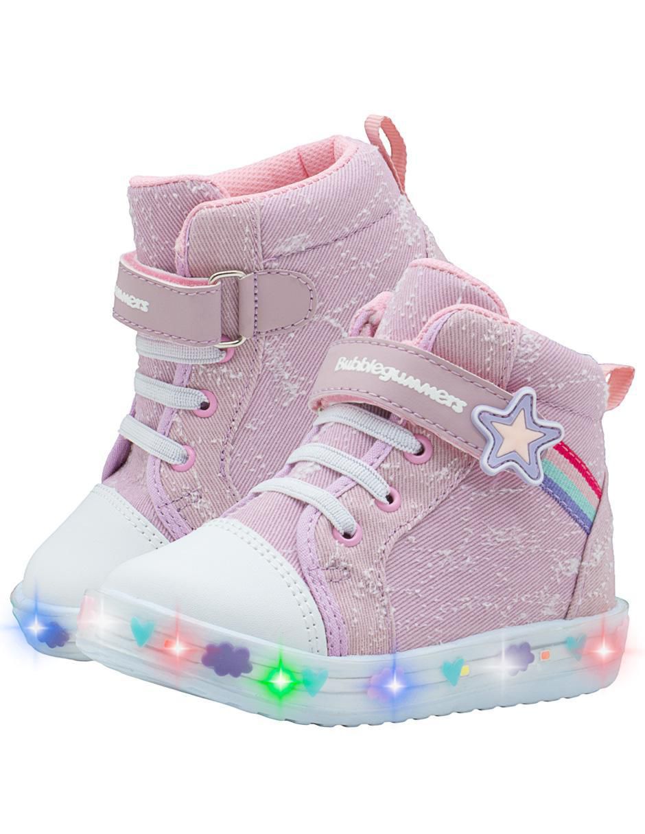 Tenis luz led para niña Soft Step 9