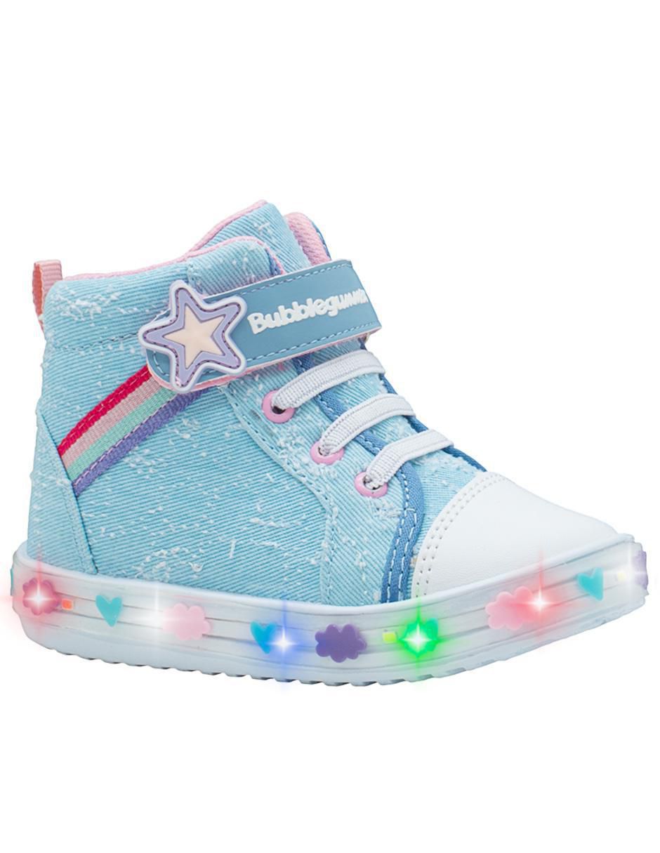 Tenis luz led para niña Stars