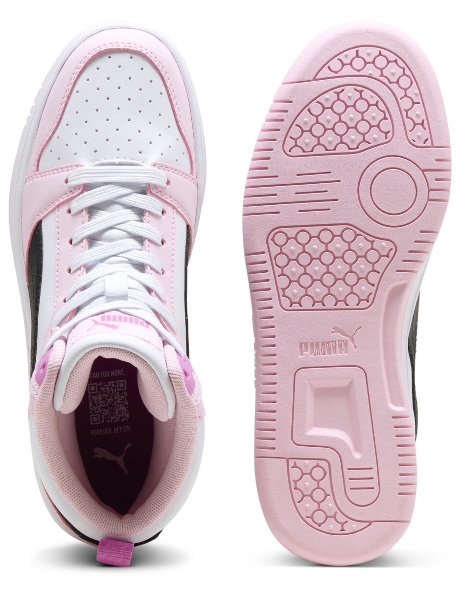 Tenis para niña Puma Rebound V6 Mid Jr 3