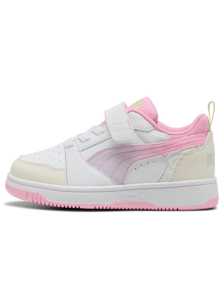 Tenis para niña grandes Puma Rebound V6 Lo Come On AC PS Tenis para niña grandes Puma Rebound V6 Lo Come On AC PS