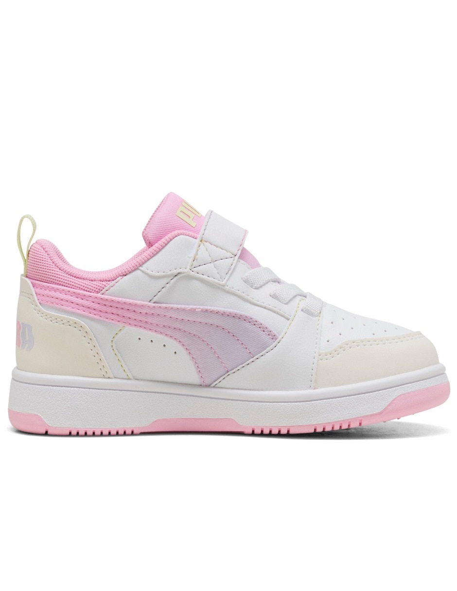 Tenis para niña grandes Puma Rebound V6 Lo Come On AC PS 4