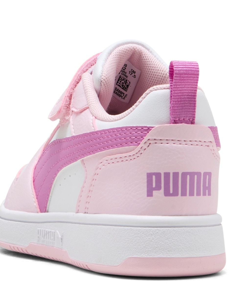 Tenis para niña Rebound V6 Lo AC PS 2