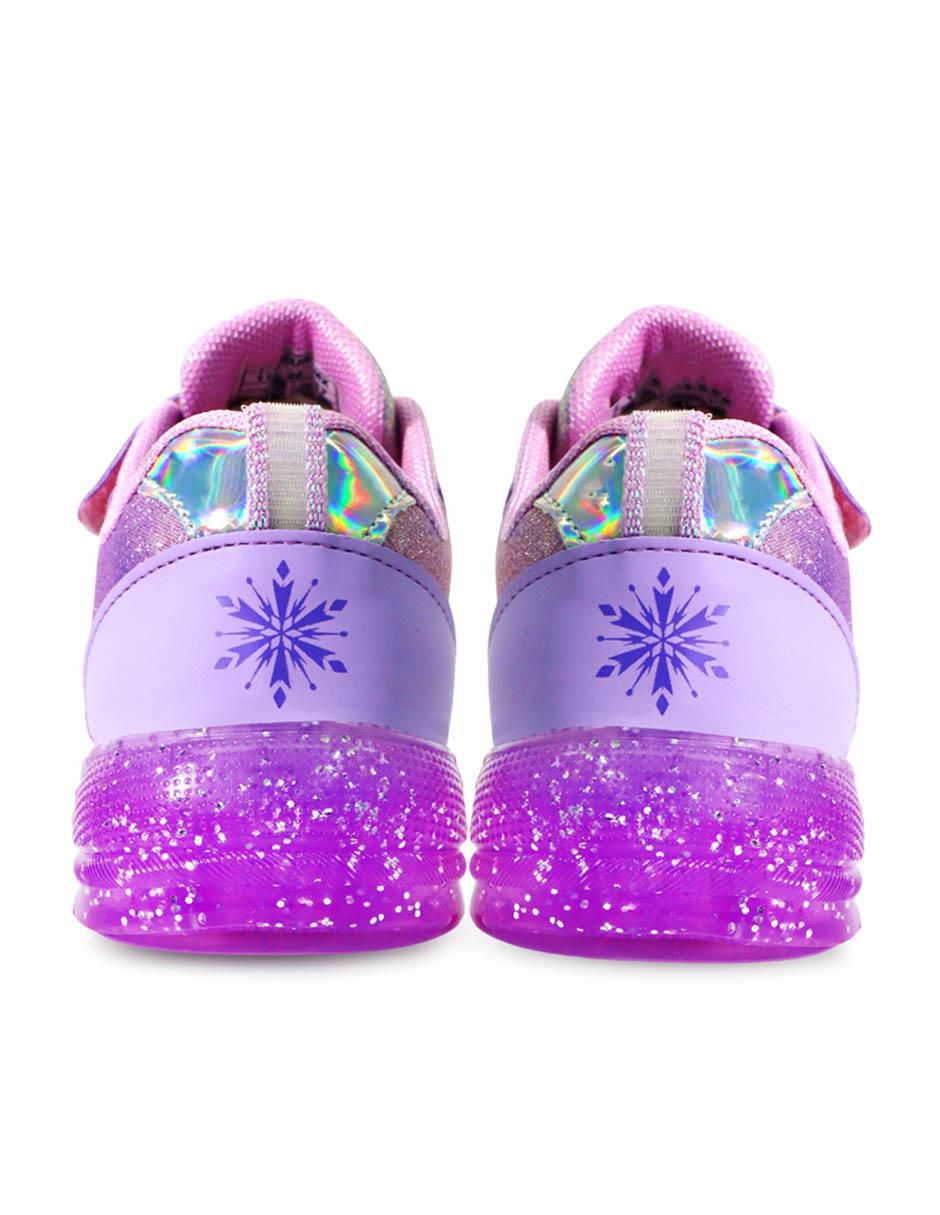 Tenis con luz LED para niña Frozen 6