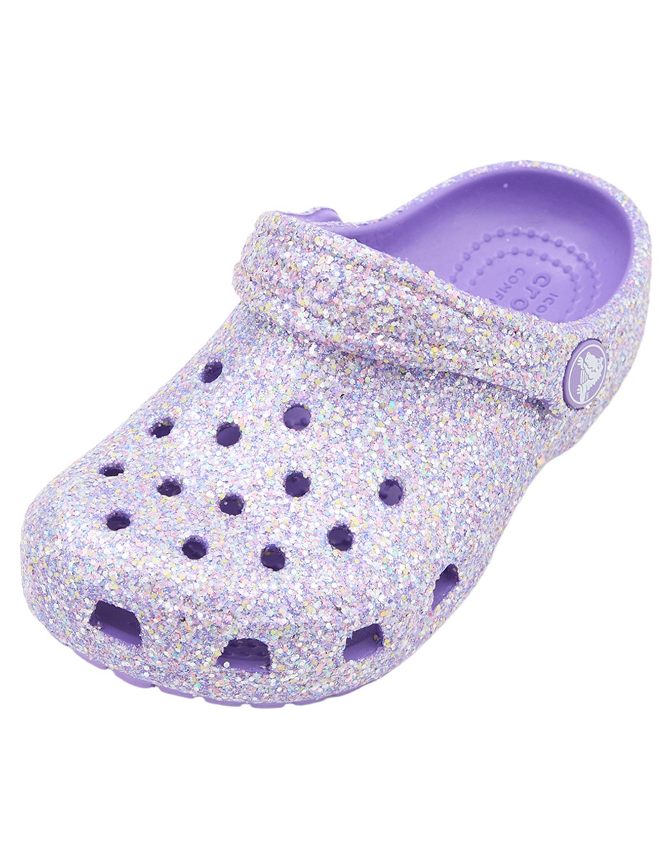Sandalia Classic Glitter para niña 2